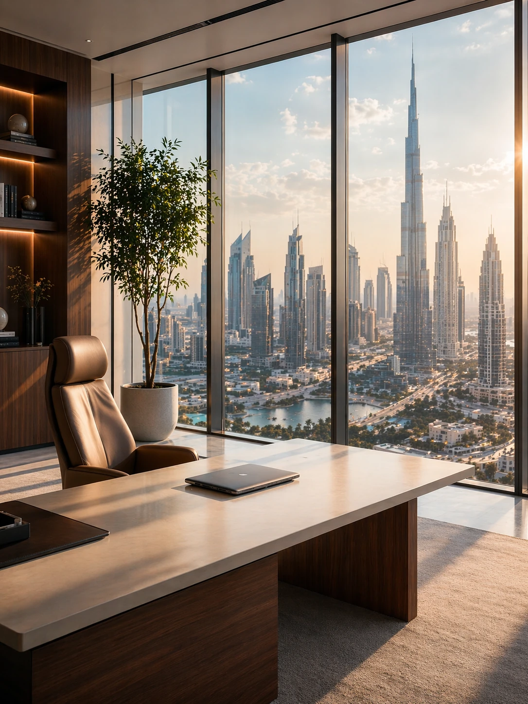 Elan Business Solution Dubai office and executive workspace