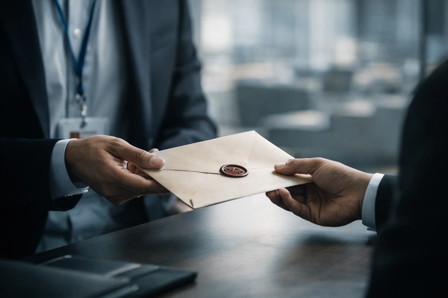 Organized UAE government documents, PRO files, and ministry submissions on a professional desk in Dubai. Elan Business Solution.